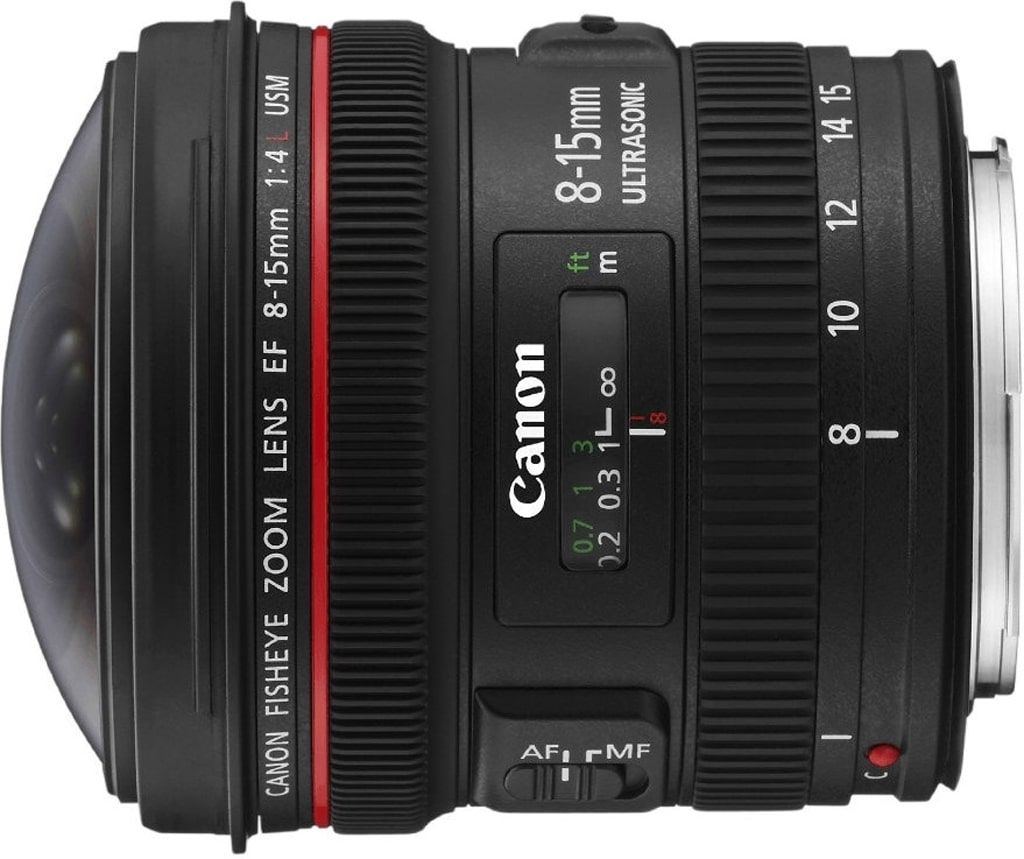 Canon EF 8-15 mm 1:4 L Fisheye USM
