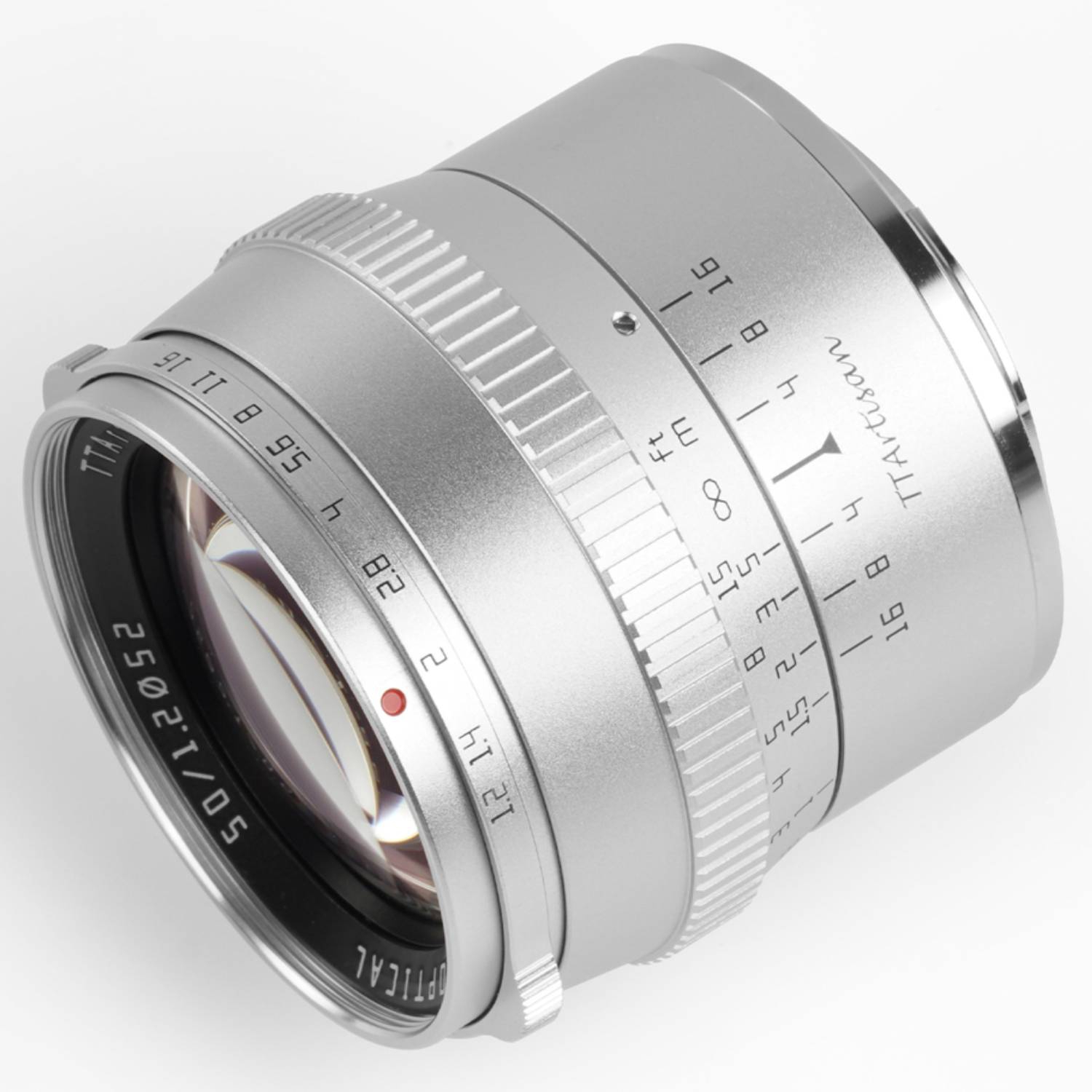 TTArtisan 50mm 1:1,2 für Sony E silber