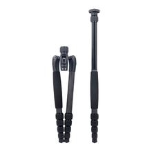 SIRUI A-1205+Y-11 Allrounder Drei/-Einbeinstativ Carbon mit Kopf schwarz