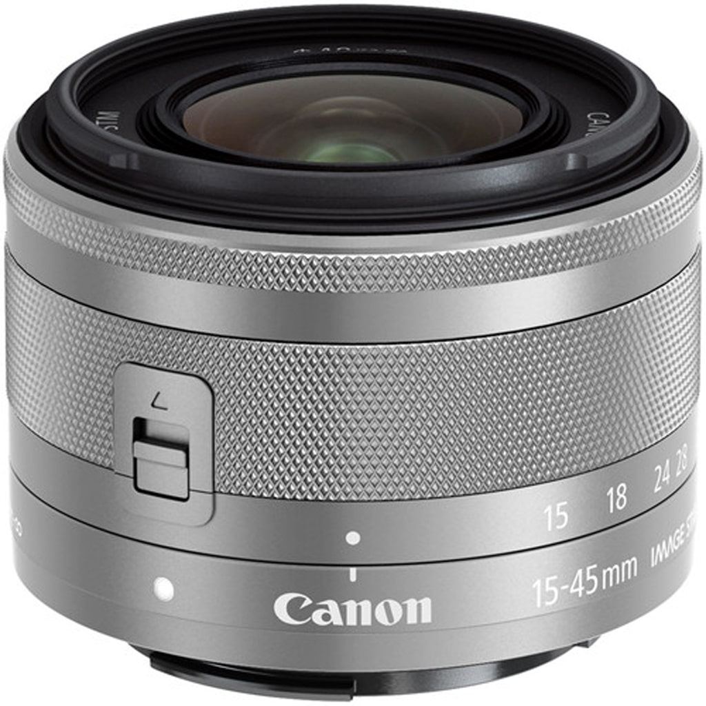 Canon EF-M 15-45mm 1:3,5-6,3 IS STM silber