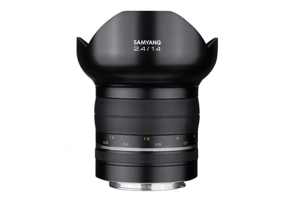 Samyang XP 14mm 1:2,4 f. Canon EF