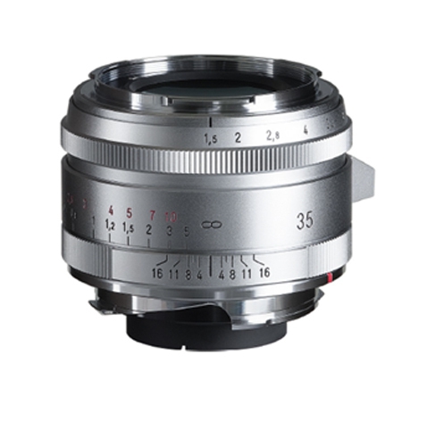 Voigtländer VM 35mm 1:1,5 Nokton Vintage Line asph. Type II silber