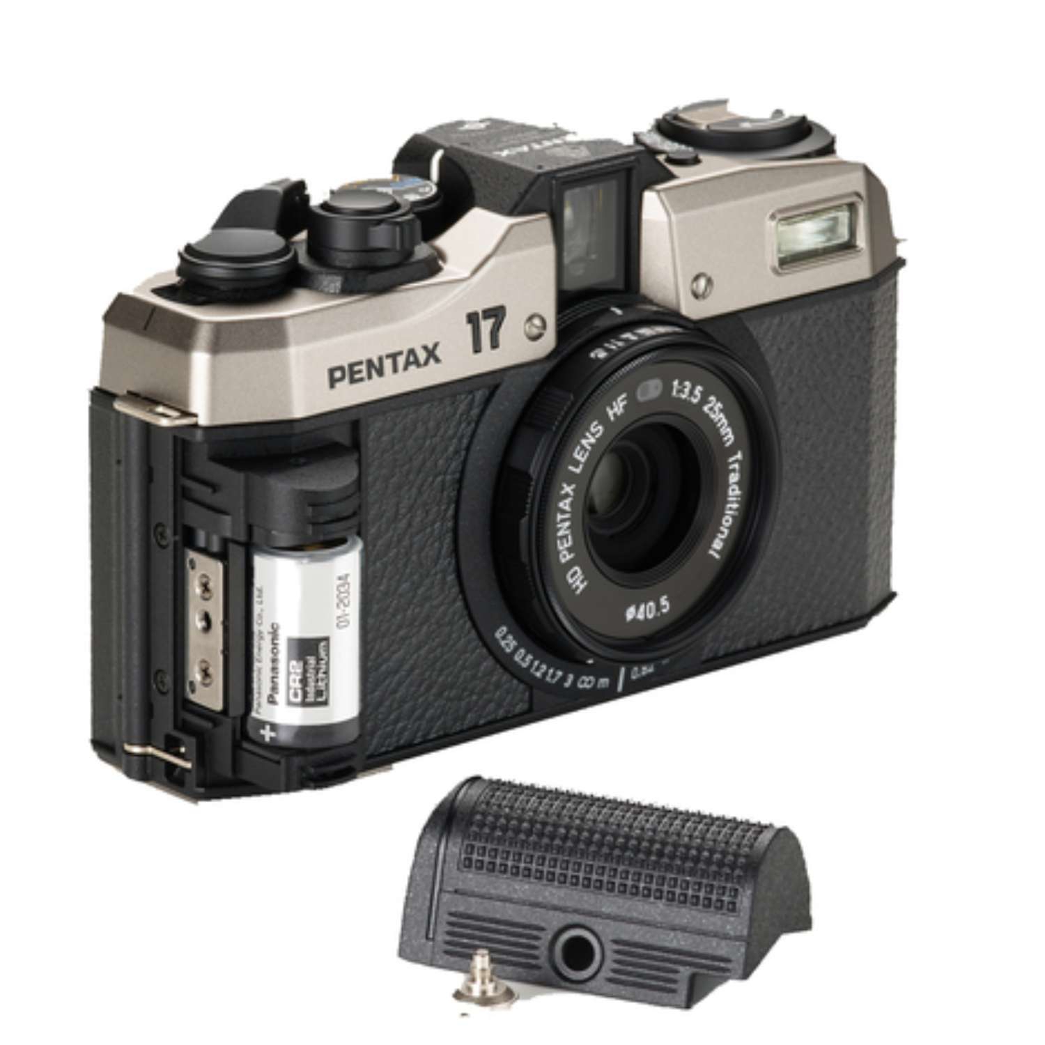 Pentax 17 Dark Silver Analoge Kamera