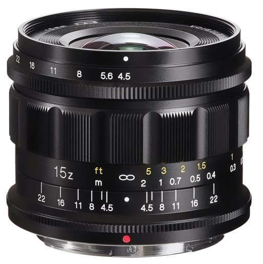 Voigtländer 15mm 1:4,5 Super Wide Heliar asphärisch schwarz für Nikon Z-Mount