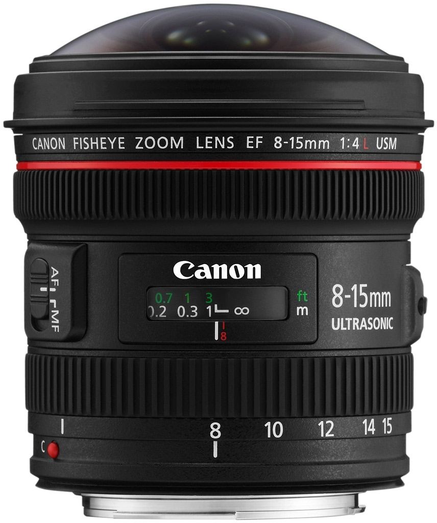 Canon EF 8-15 mm 1:4 L Fisheye USM