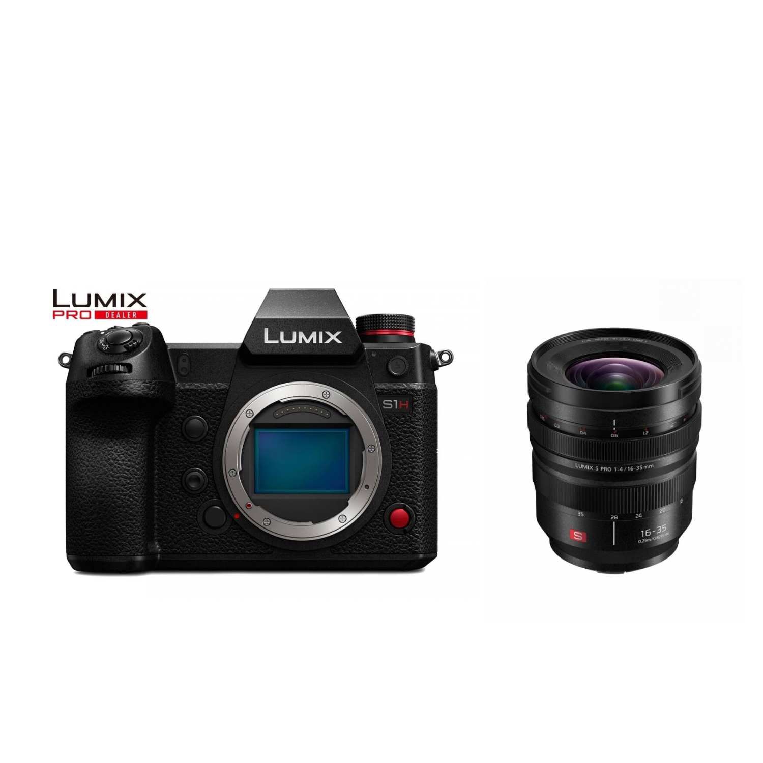 Panasonic LUMIX DC-S1H + LUMIX S PRO 16-35mm 1:4 (S-R1635E)