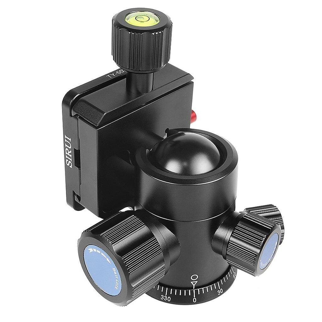 SIRUI G-10KX Kugelkopf mit TY-50X Wechselplatte Aluminium schwarz