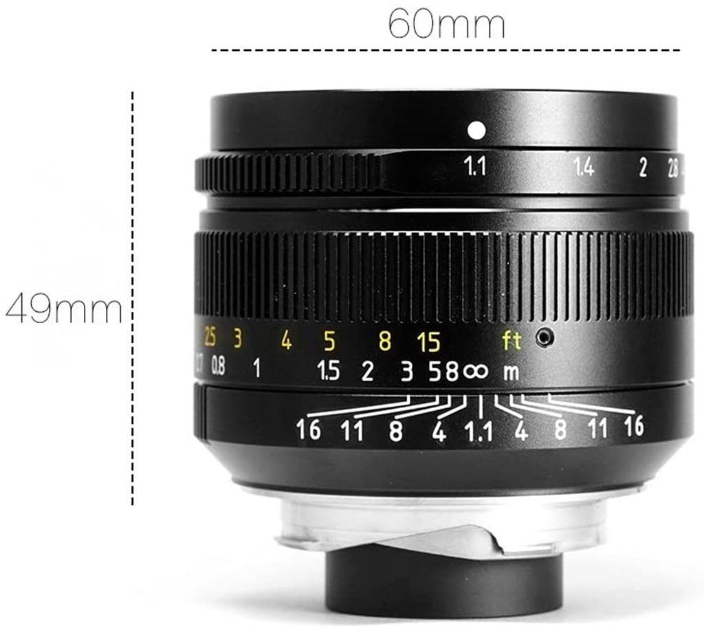 7Artisans 50mm f1:1,05 für Nikon Z