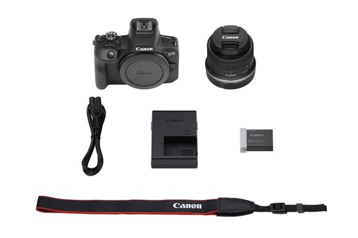 Canon EOS R100 + RF-S 18-45mm 1:4,5-6,3 IS STM