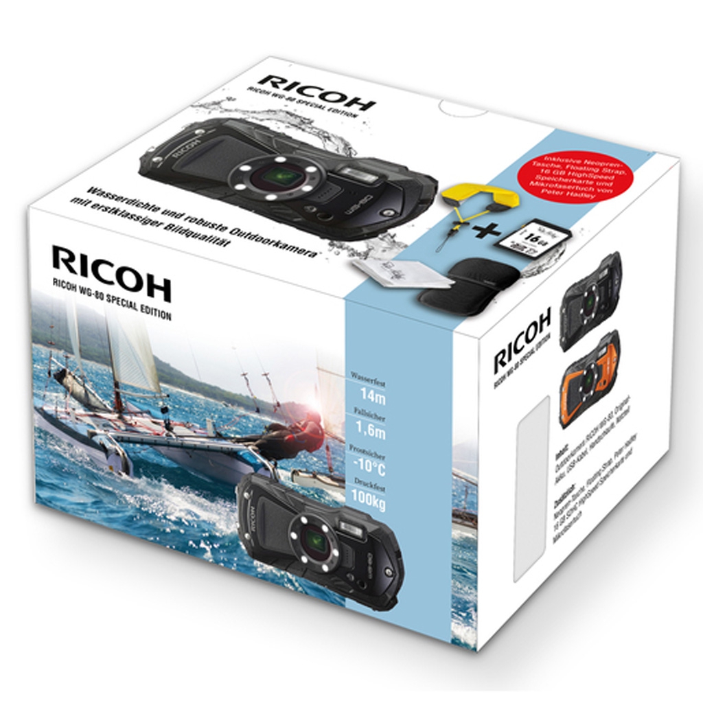 Ricoh WG-80 Special Edition schwarz
