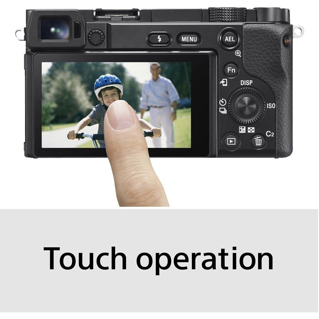 Sony alpha 6100 schwarz inkl. 16-50mm 1:3,5-5,6 E PZ OSS