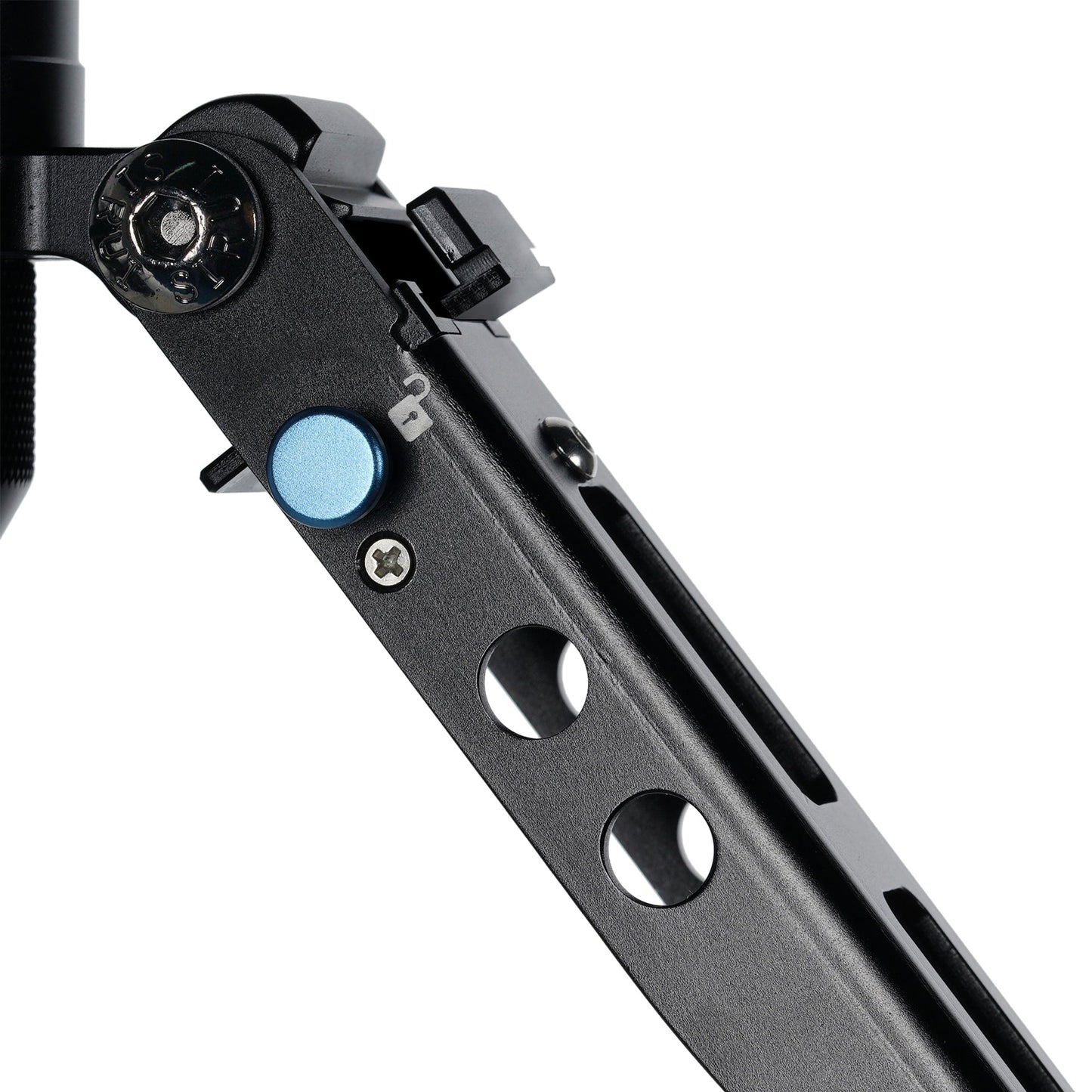 SIRUI P-424FS Carbon Einbeinstativ 170 cm mit Standspinne + Videoneiger VH-10