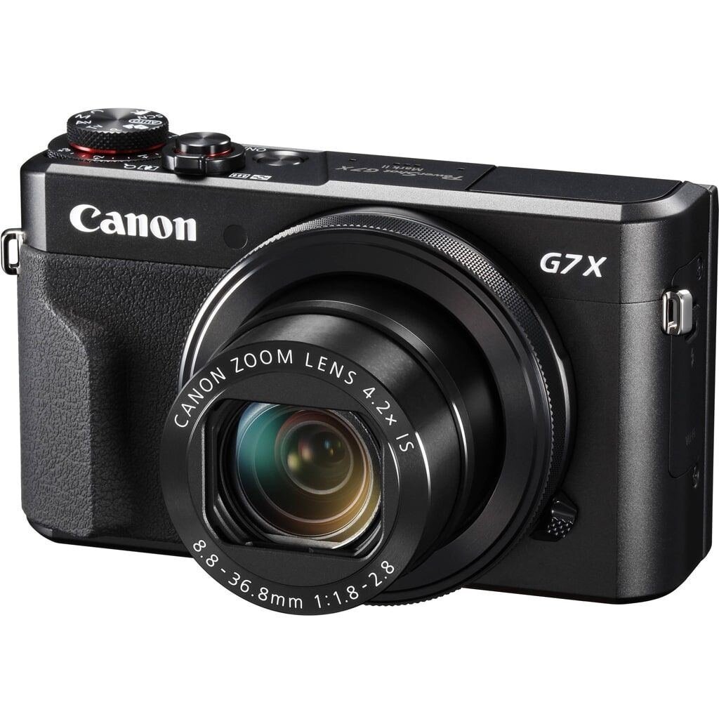 Canon PowerShot G7X Mark II Premium Kit inkl. DCC-1880 Tasche und 8GB SD Speicherkarte