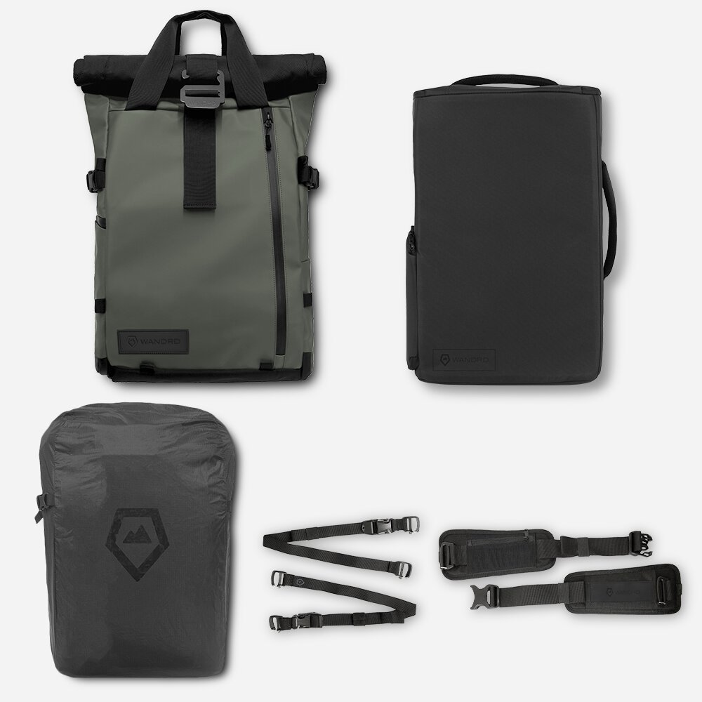WANDRD THE PRVKE 31-Liter Pro Photography Bundle Green V3