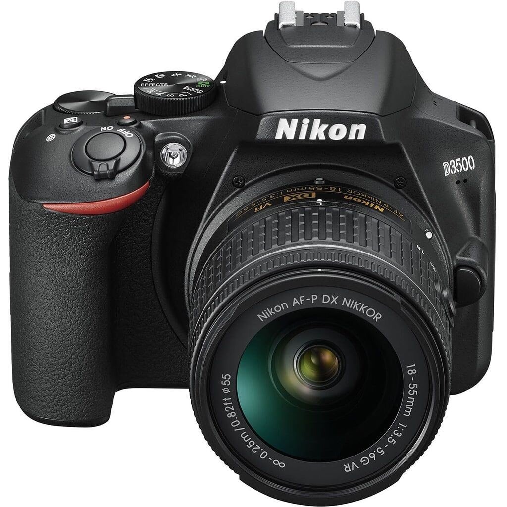 Nikon D3500 schwarz inkl. AF-P DX 18-55mm 1:3,5-5,6 G VR
