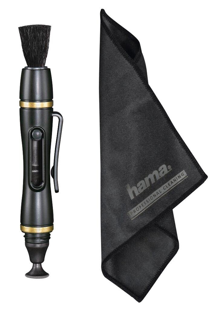 Hama Reinigungsset Tuch und Pinsel