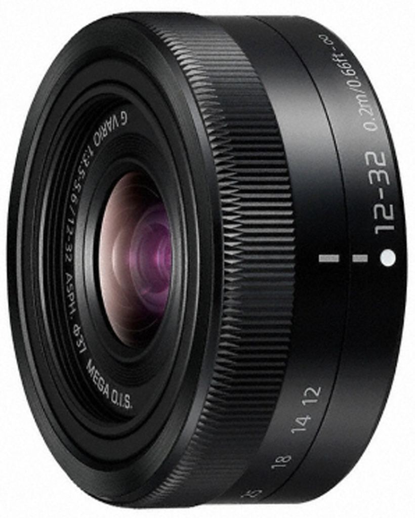 Panasonic 12-32mm 1:3,5-5,6 G VARIO MEGA O.I.S. (H-FS12032E-K) schwarz aus Set