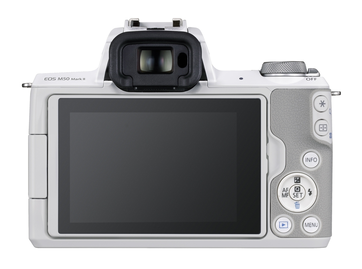 Canon EOS M50 II weiß + EF-M 15-45 mm IS STM