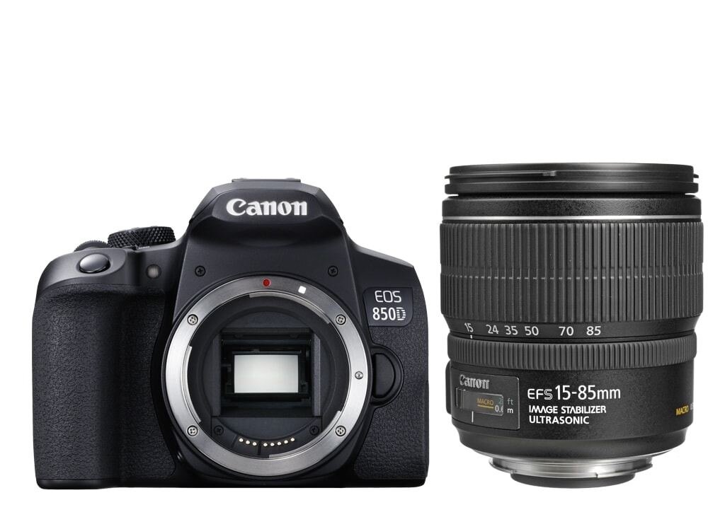 Canon EOS 850D + EF-S 15-85mm 1:3,5-5,6 IS USM