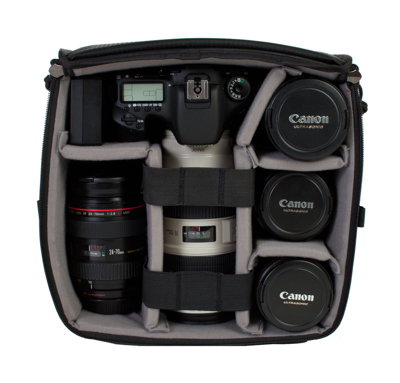 F-stop ICU Medium Shallow schwarz