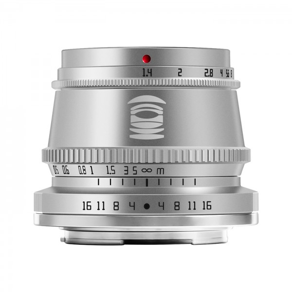 TTArtisan 35mm 1:1,4 für Nikon Z silber