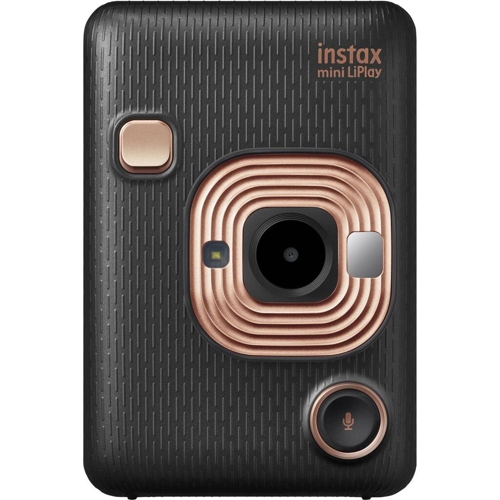 Fujifilm Sofortbildkamera Instax Mini Liplay elegant black