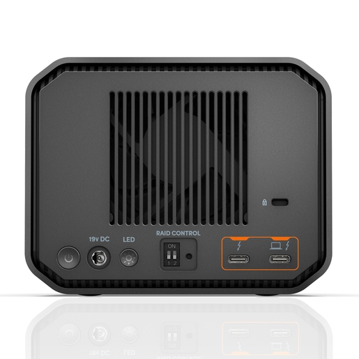 SanDisk 12TB Profi G-Raid 2 MIRROR 8,89 cm/3,5 Zoll externe HDD