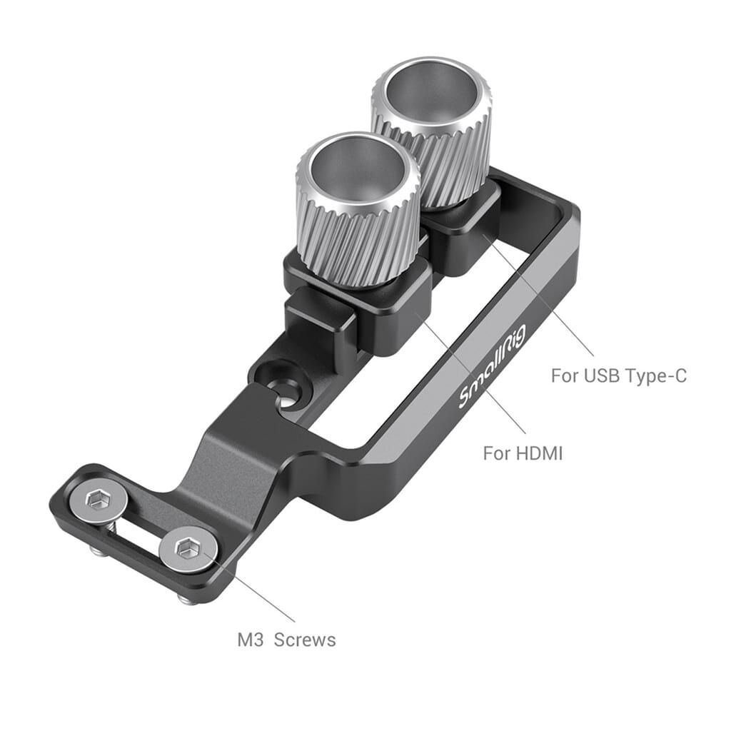 SmallRig 2981 HDMI- und USB-C-Kabelklemme für Canon EOS R5 / EOS R6