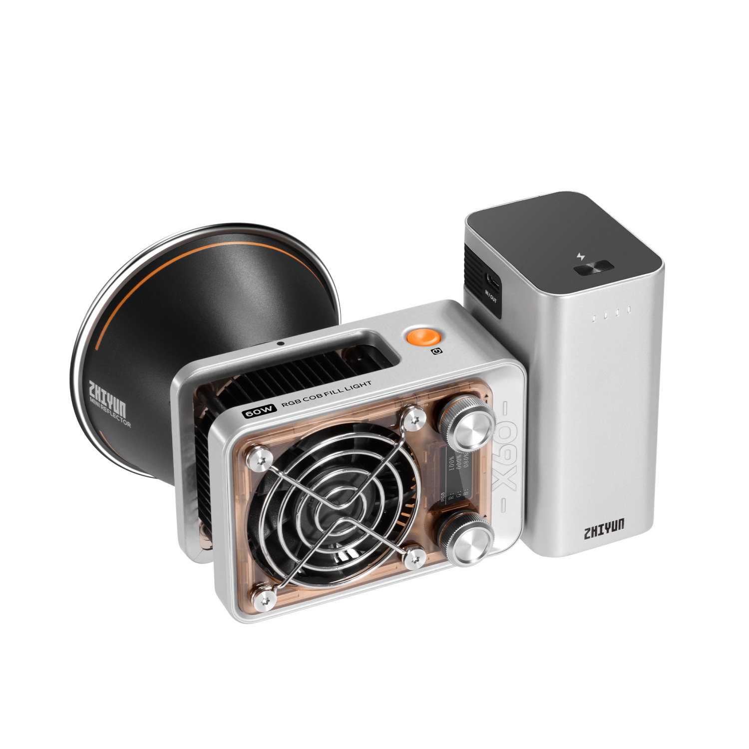ZHIYUN Molus X60RGB Pro-Silver