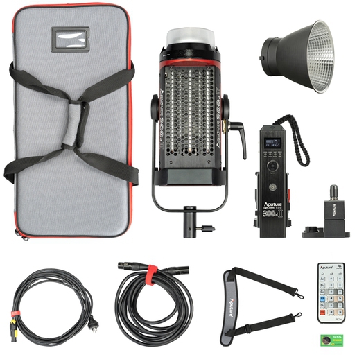Aputure Light Storm C300d MKII Kit mit Tasche (V-Mount) Studioleuchte