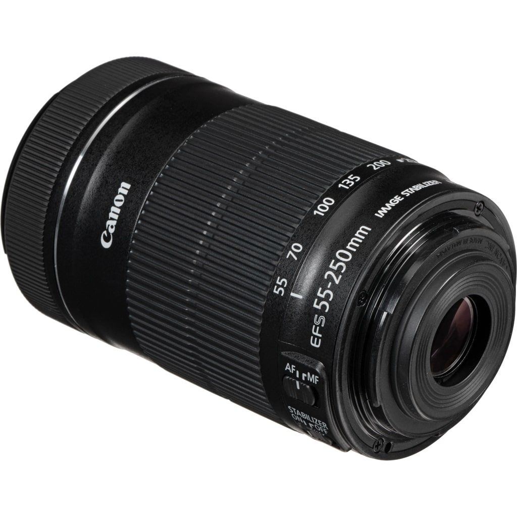 Canon EF-S 55-250mm 1:4-5,6 IS STM aus Set