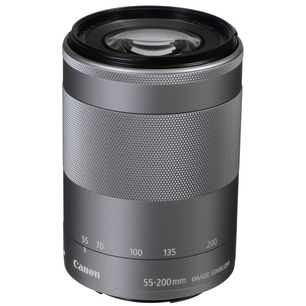 Canon EF-M 55-200mm 1:4,5-6,3 IS STM silber