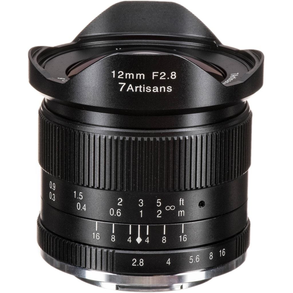 7Artisans 7,5mm 1:2,8 für Fuji X schwarz