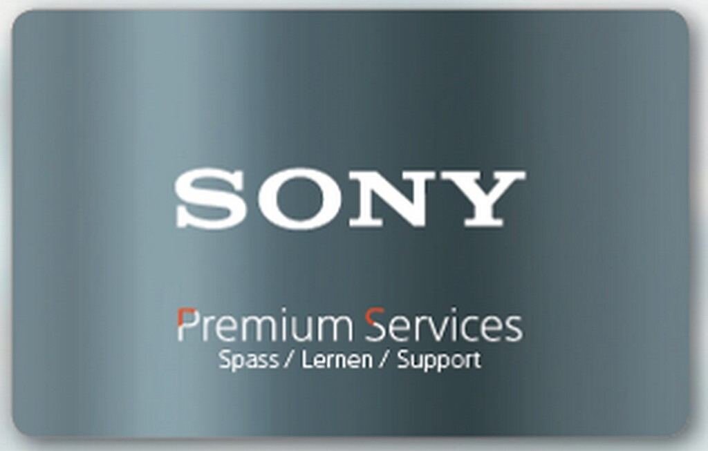 Sony Premium Service +1 Jahr Garantieverlängerung (DICARDEW1)