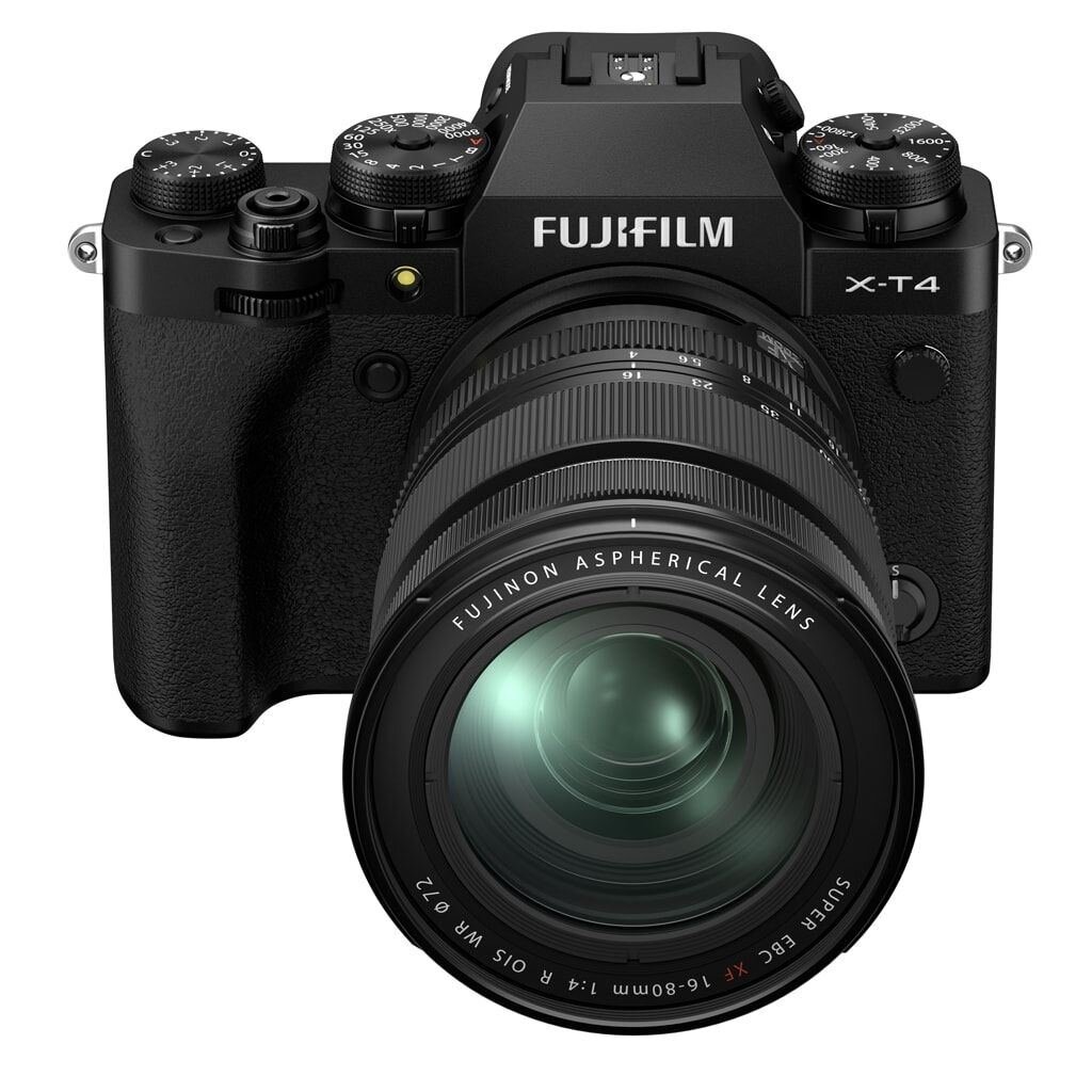 Fujifilm X-T4 schwarz inkl. XF 16-80mm 1:4 R OIS WR