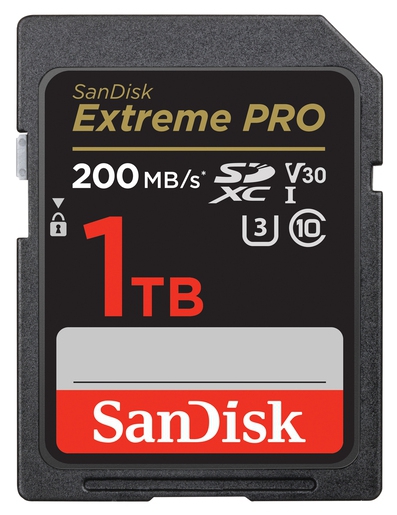 SanDisk Extreme Pro SDXC 1TB UHS-I U3 V30