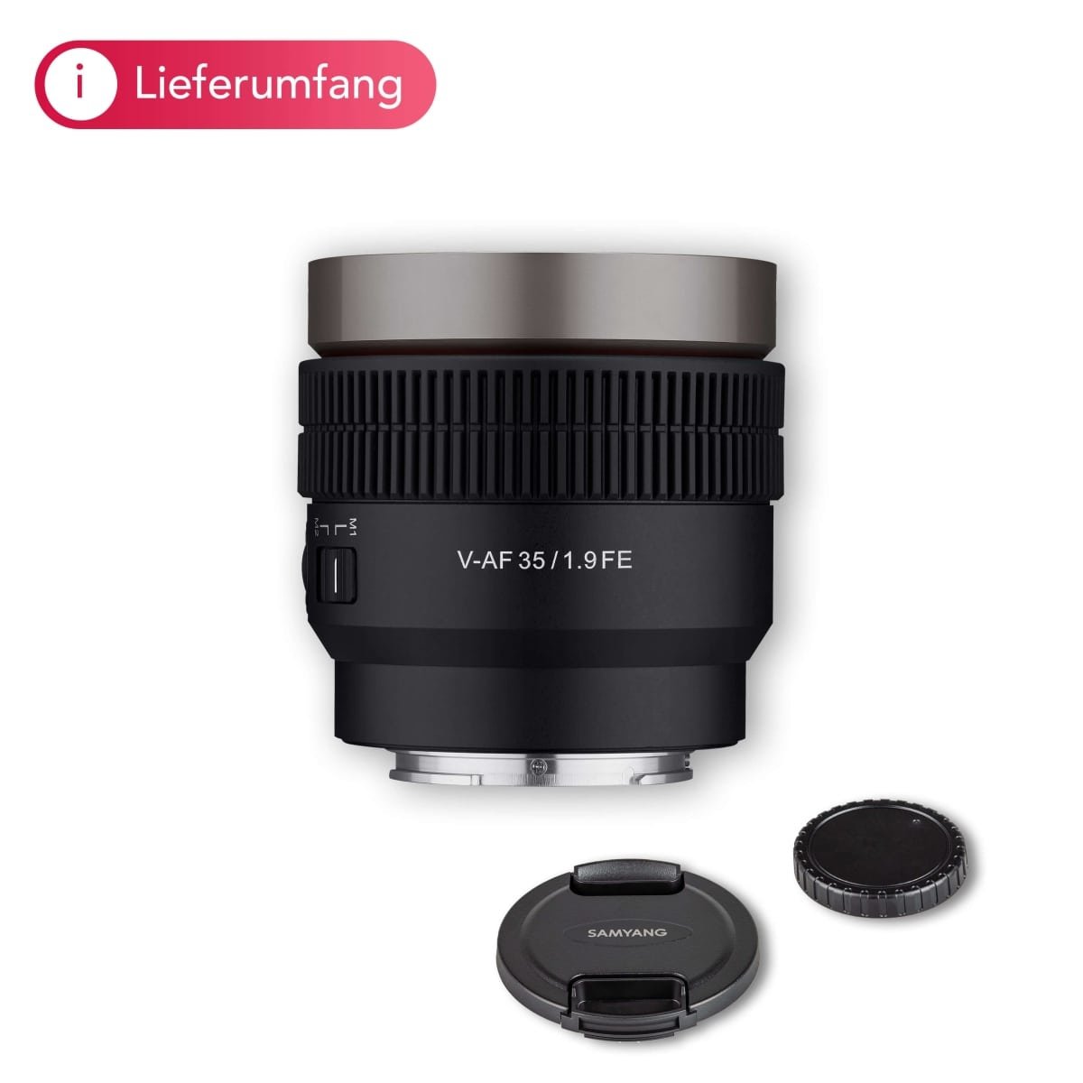 Samyang V-AF 35mm T1,9 FE für Sony E