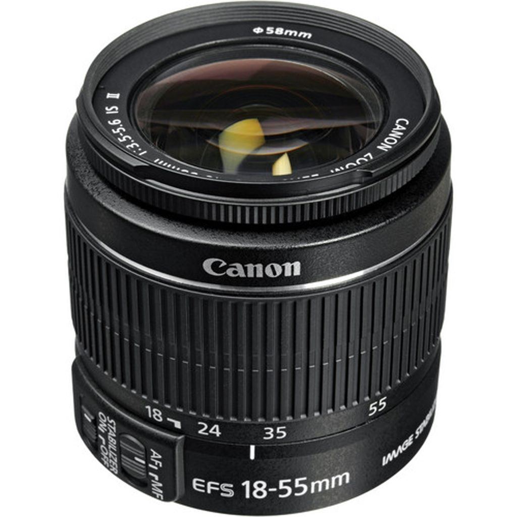 Canon EF-S 18-55mm 1:3,5-5,6 IS II aus Set