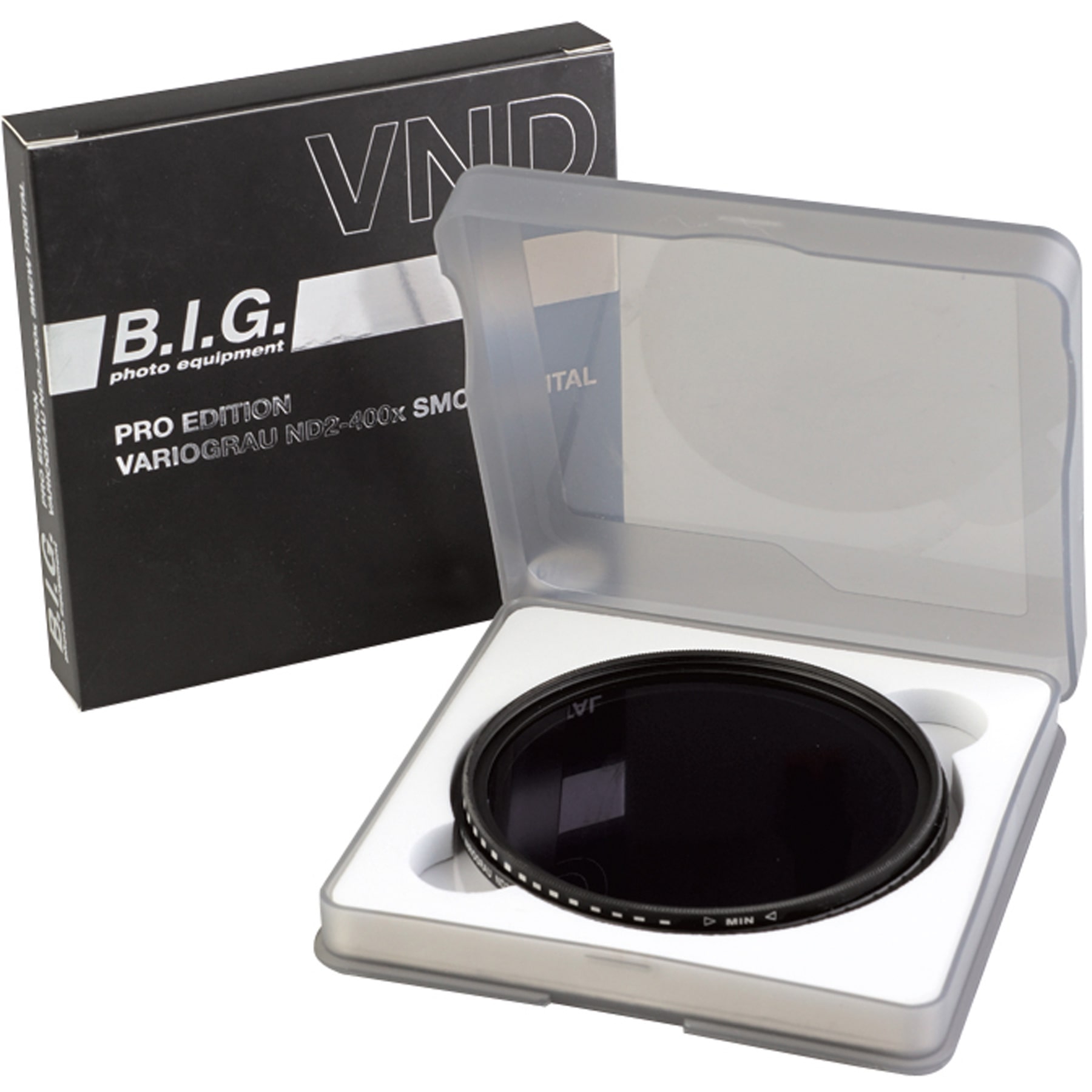 B.I.G. Pro Edition Vario Graufilter ND2-400X 55mm