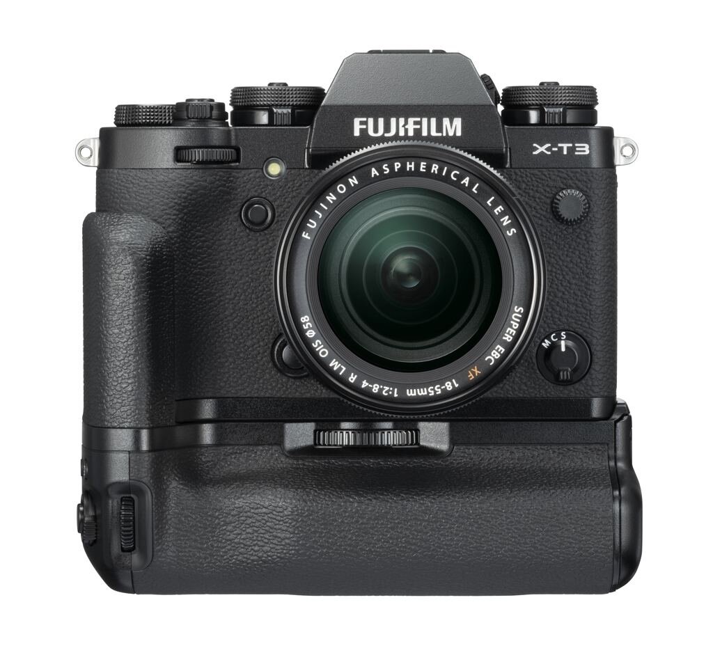 Fujifilm X-T3 schwarz inkl. XF 18-55mm 1:2,8-4,0 R LM OIS + Batteriegriff VG-XT3