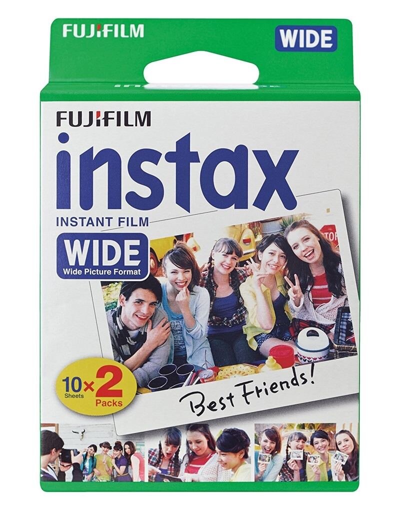 Fujifilm Instax Wide Sofortbildfilm für 20 Aufnahmen