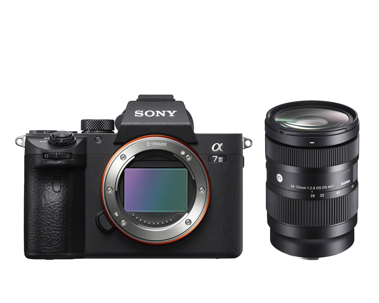 Sony Alpha 7 III (ILCE7M3B) inkl. Sigma 28-70mm 1:2,8 DG DN Contemporary