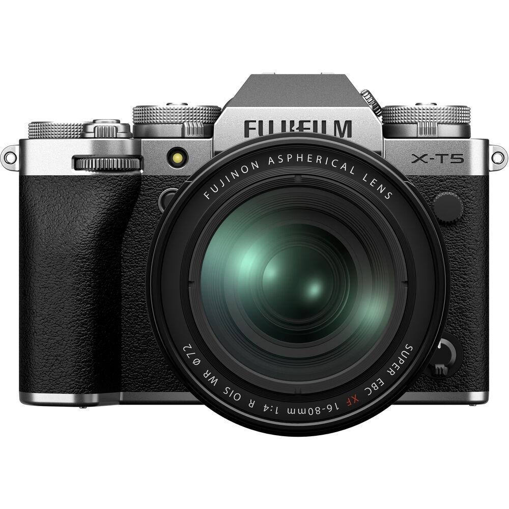 Fujifilm X-T5 silber inkl. XF 16-80mm 1:4 R OIS WR