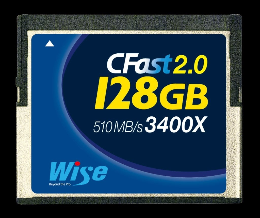 Wise CFast 2.0 Card 3400X Blue 128GB