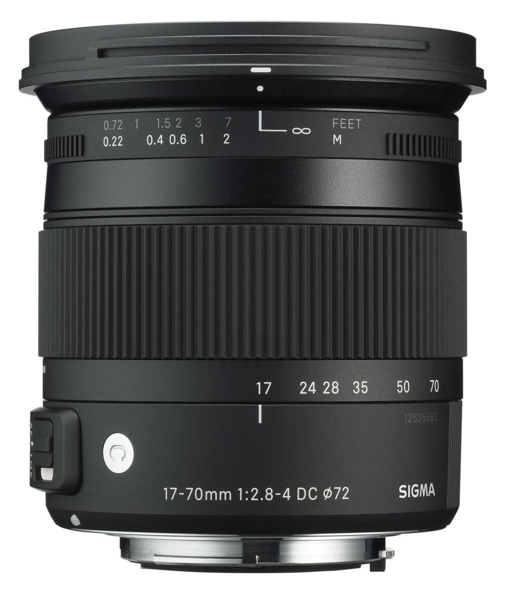 Sigma 17-70mm 1:2,8-4,0 DC Macro OS HSM Contemporary für Canon EF