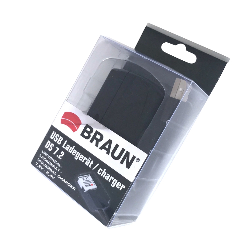 Braun USB Ladegerät DS 7,2 kompaktes Universalladegerät
