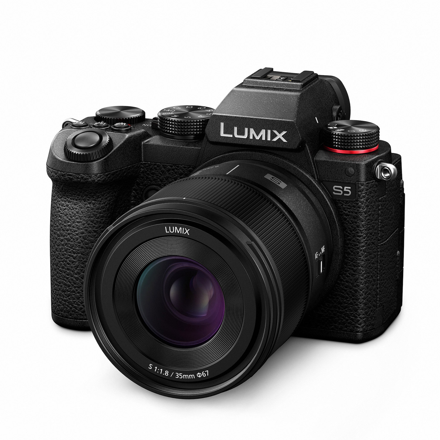 Panasonic LUMIX DC-S5 (DC-S5E-K) + LUMIX S 35mm 1:1,8 (S-S35E) + LUMIX S 20-60mm 1:3,5-5,6 (S-R2060E)