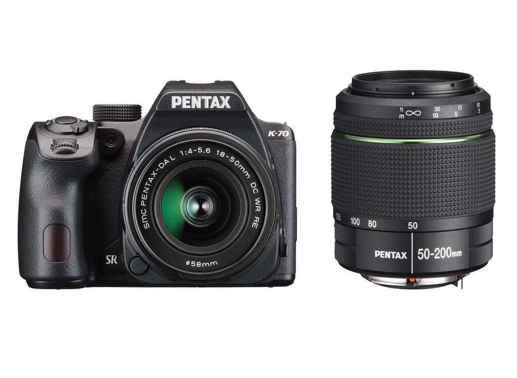 Pentax K-70 + 18-50mm 1:4-5,6 DA L DC WR RE + 50-200mm 1:4,5-5,6 ED DA SMC WR