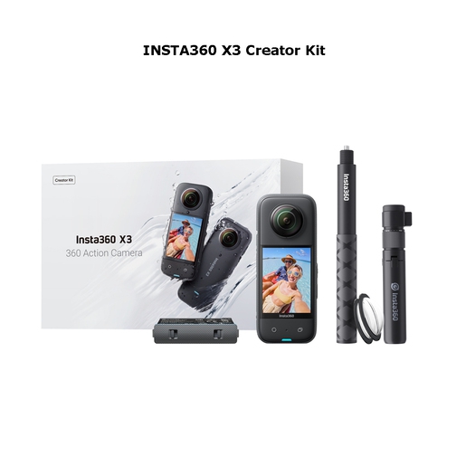 Insta360 X3 Creator-Kit 360° Kamera