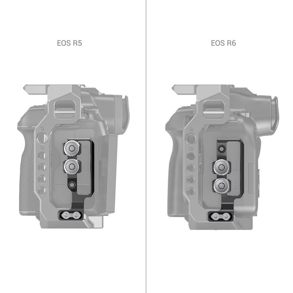 SmallRig 2981 HDMI- und USB-C-Kabelklemme für Canon EOS R5 / EOS R6